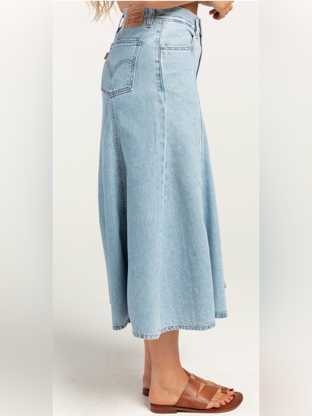 Levi’s Denim Fit and Flare Skirt multiple sizes NWT - Picture 3 of 9
